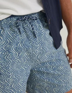 FatFace Trevose Tile Print Swim Shorts|Men Swimwear