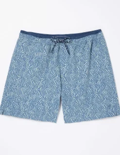 FatFace Trevose Tile Print Swim Shorts|Men Swimwear