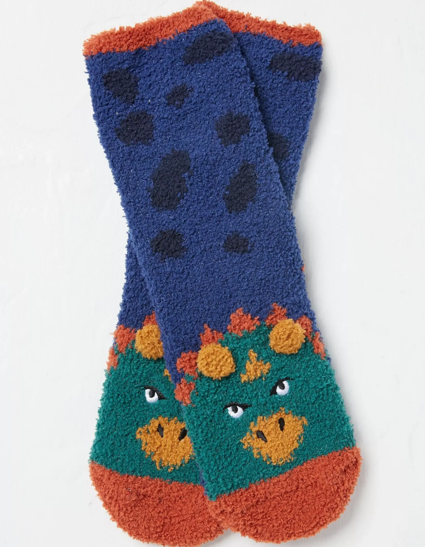 FatFace Triceratops Fluffy Socks|Kids View All