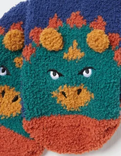 FatFace Triceratops Fluffy Socks|Kids View All
