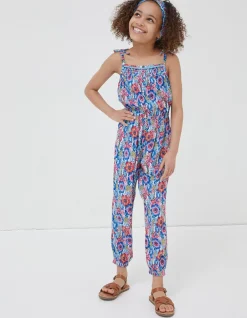FatFace Tropical Print Jumpsuit|Girls View All