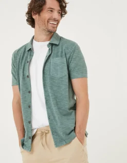 FatFace Truro Jersey Shirt|Men T-Shirts