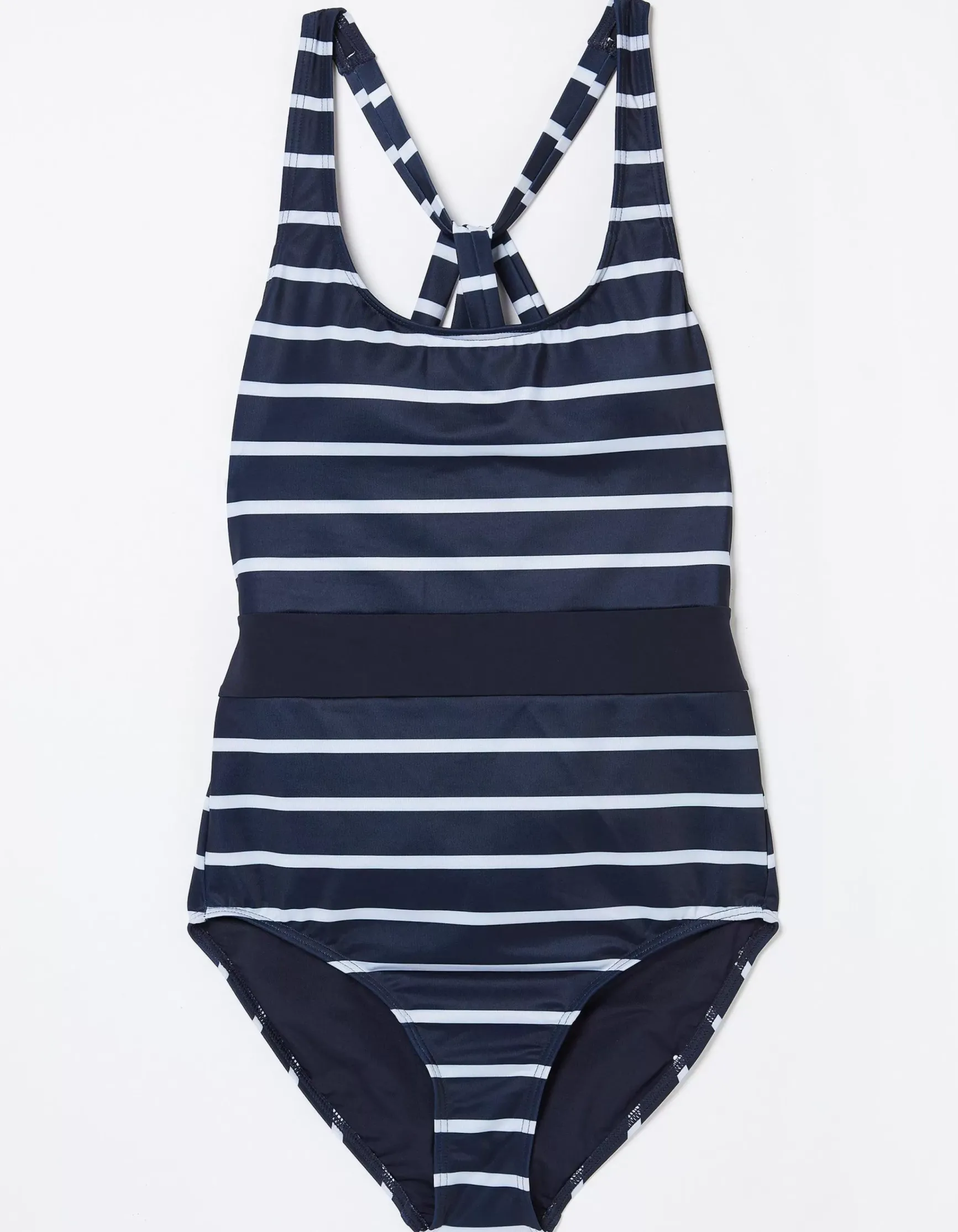 FatFace Tummy Control Breton Swimsuit|Women Beachwear & Swimwear
