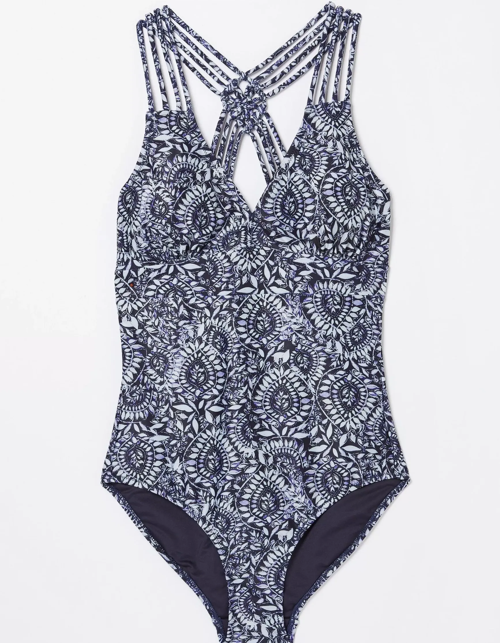 FatFace Tummy Control Watercolour Batik Swimsuit|Women Beachwear & Swimwear