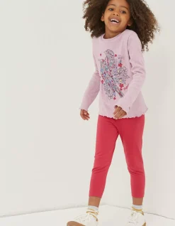 FatFace Two Pack Floral Blooms Crop Leggings|Girls View All