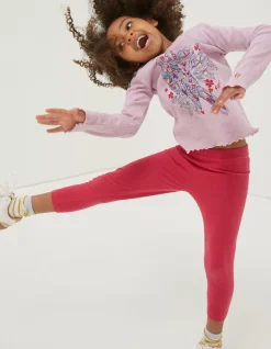 FatFace Two Pack Floral Blooms Crop Leggings|Girls View All