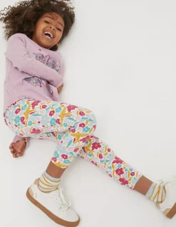 FatFace Two Pack Floral Blooms Crop Leggings|Girls View All