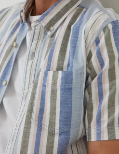 FatFace Tynemouth Stripe Shirt|Men Shirts