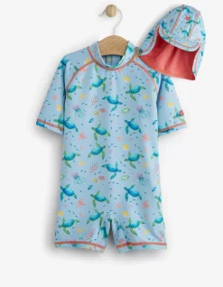 FatFace Under The Sea Sunsafe Swimsuit Set|Baby View All
