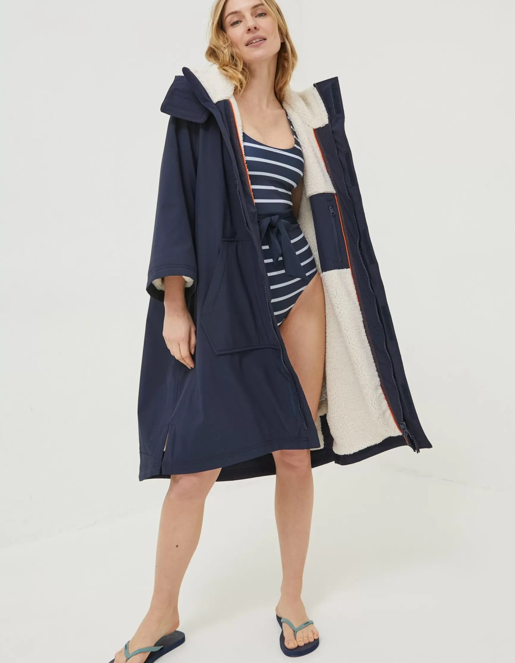 FatFace Unisex Changing Robe|Men Swimwear