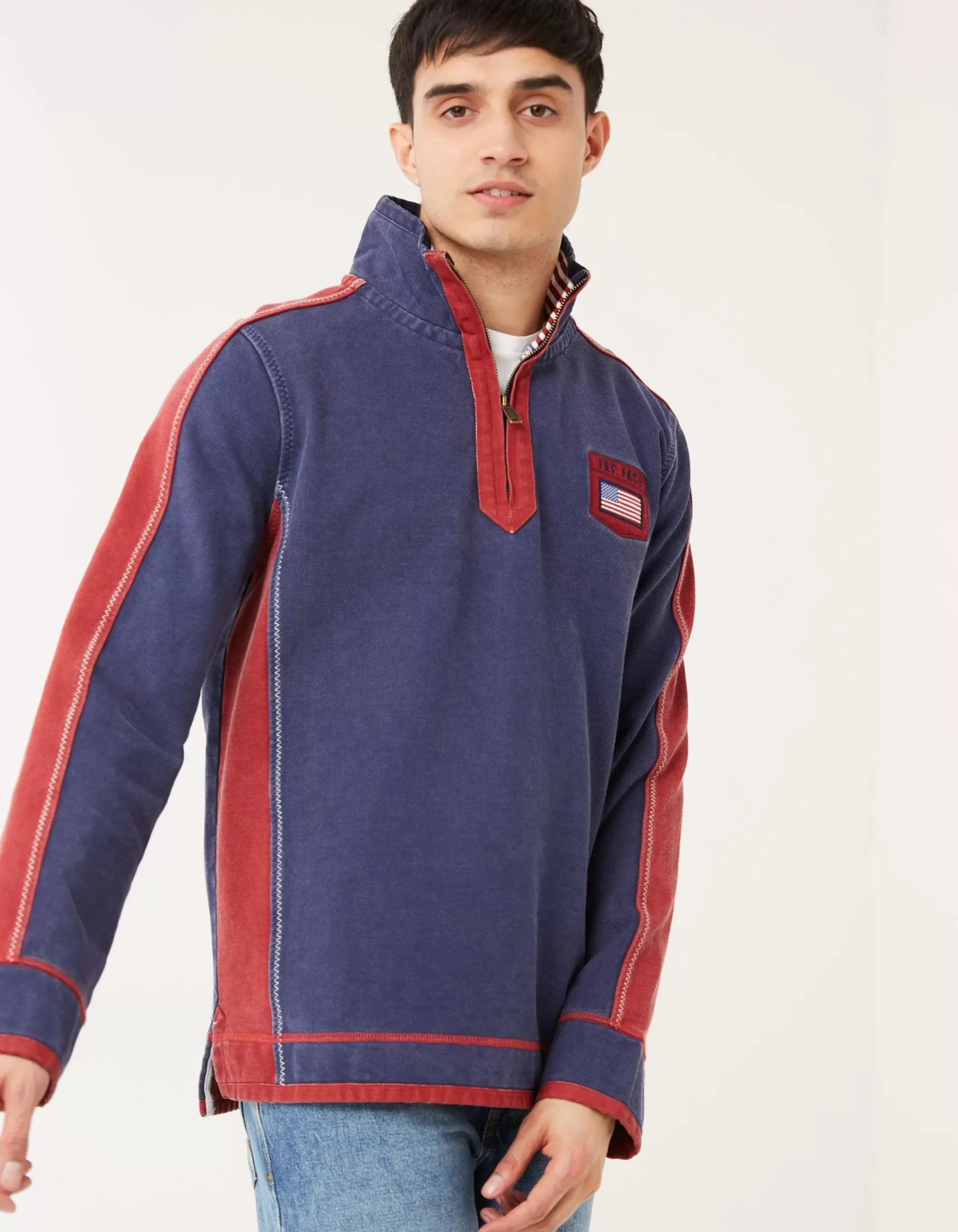 FatFace Usa Airlie Sweat|Men Sweatshirts & Hoodies