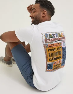 FatFace Usa Festival T-Shirt|Men T-Shirts