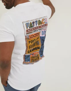 FatFace Usa Festival T-Shirt|Men T-Shirts
