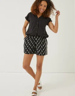 FatFace Val Linen Blend Shirt|Women Shirts & Blouses