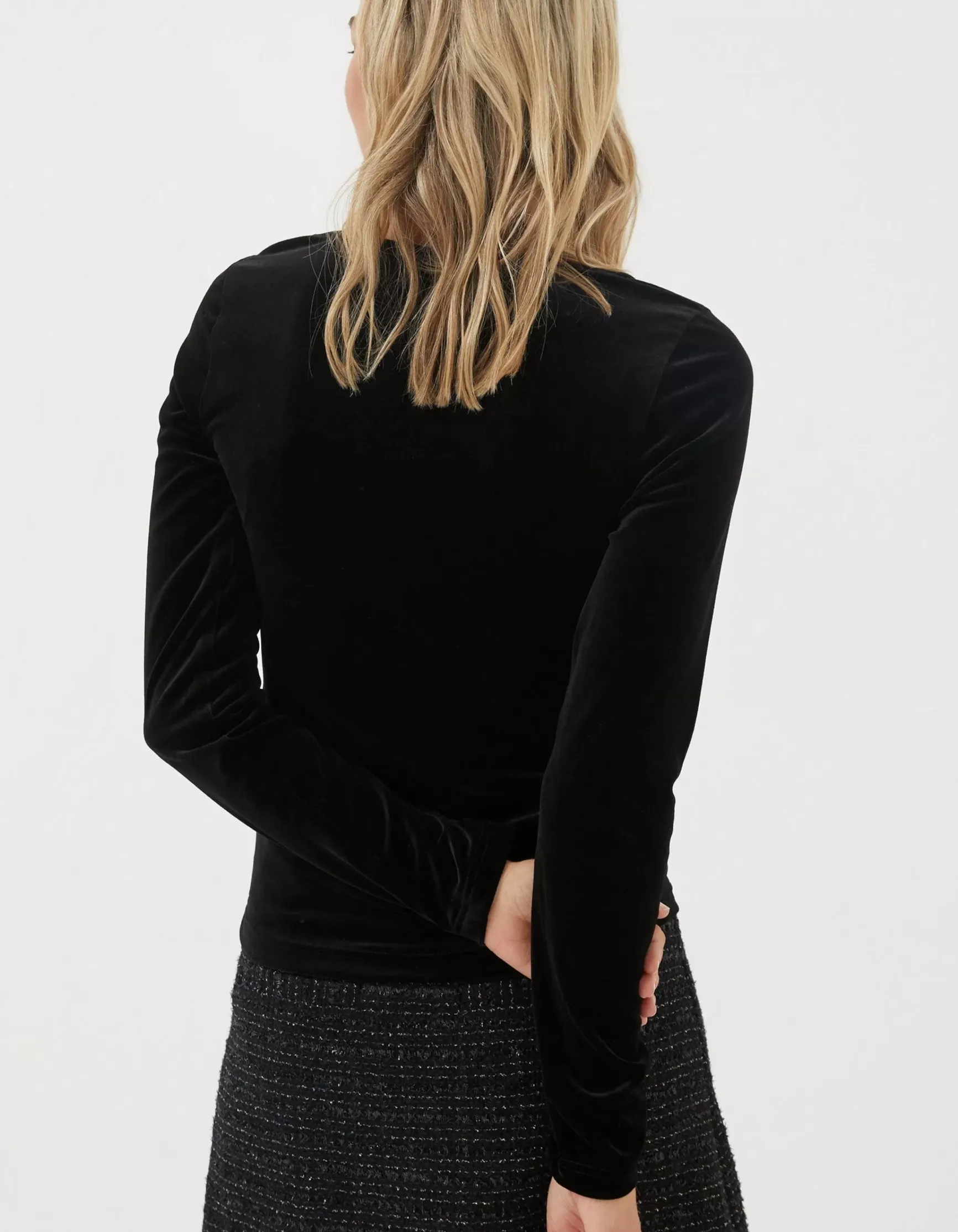 FatFace Valerie Velvet Top|Women View All