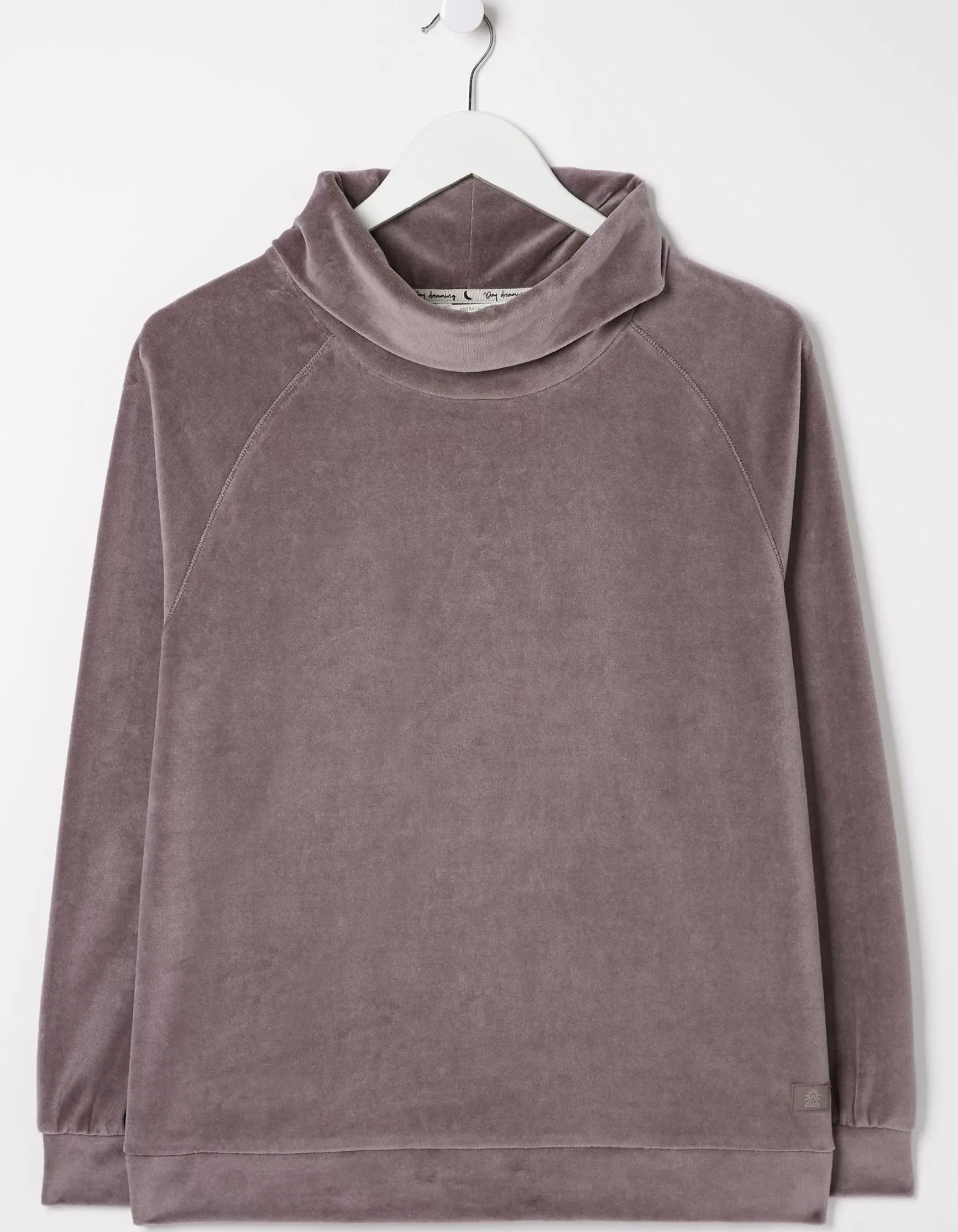 FatFace Verity Velvet Funnel Top|Women Nightwear & Loungewear