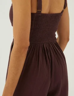 FatFace Vic Linen Jumpsuit|Women Jumpsuits & Playsuits