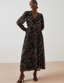 FatFace Victoria Floral Midi Dress|Women Dresses