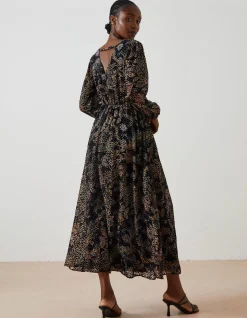 FatFace Victoria Floral Midi Dress|Women Dresses