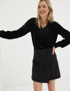 FatFace Viola Velvet Shirt|Women View All