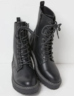 FatFace Violet Mid Chunky Lace Up Boot|Women View All