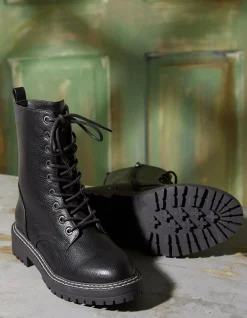 FatFace Violet Mid Chunky Lace Up Boot|Women View All