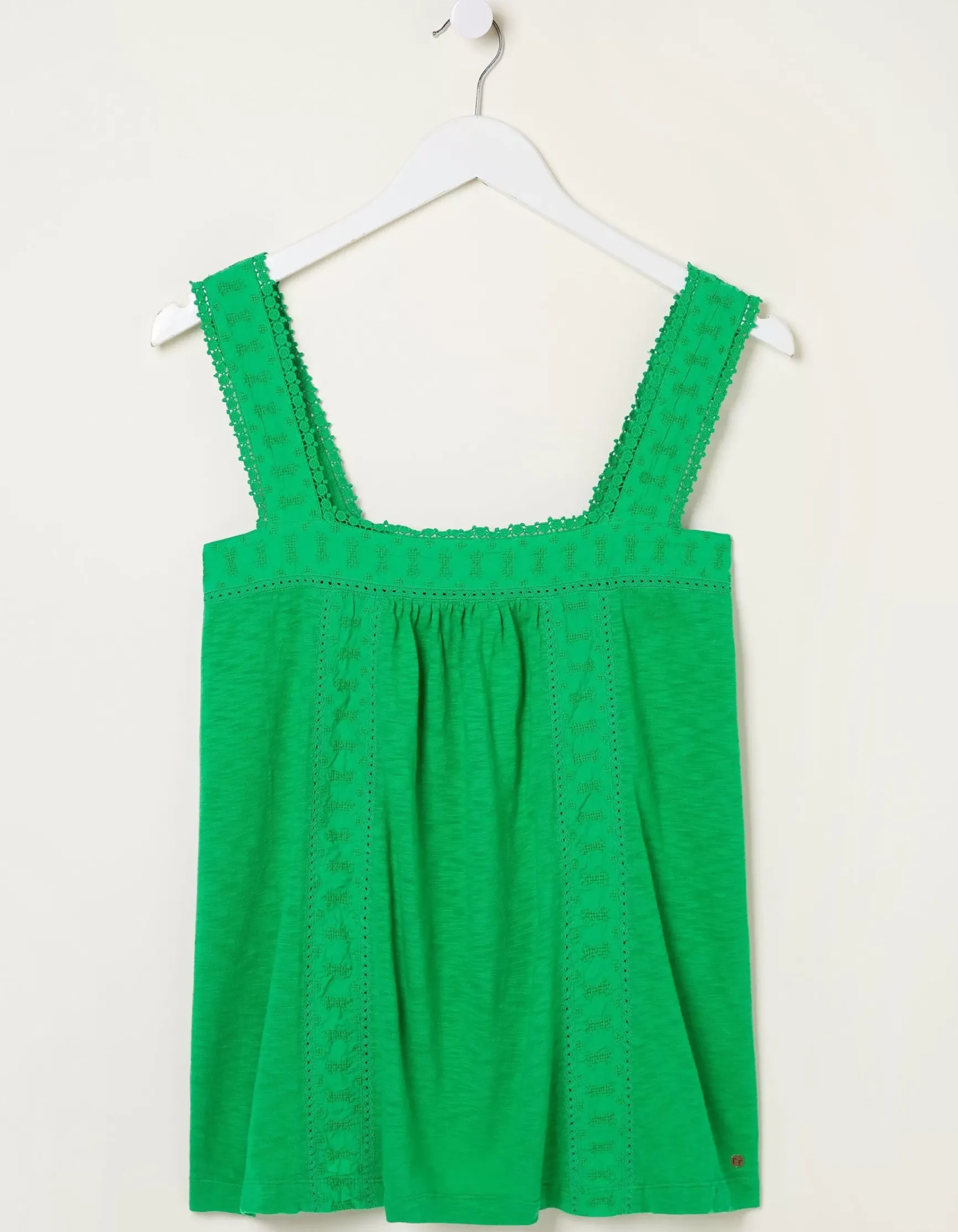 FatFace Viv Embroidered Cami|Women Tops & T-Shirts