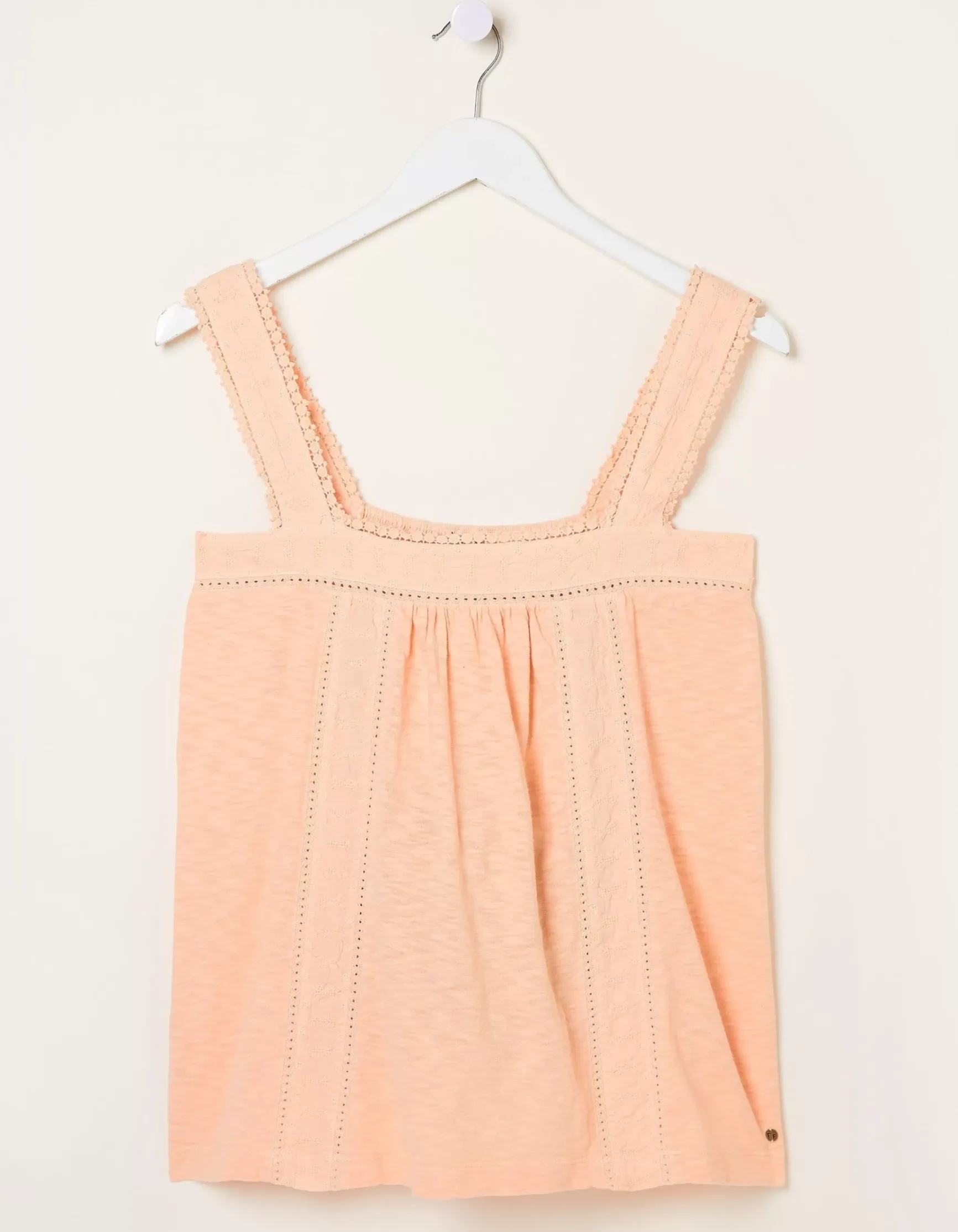 FatFace Viv Embroidered Cami|Women Tops & T-Shirts