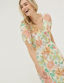 FatFace Vivvie Paradise Midi Dress|Women Dresses