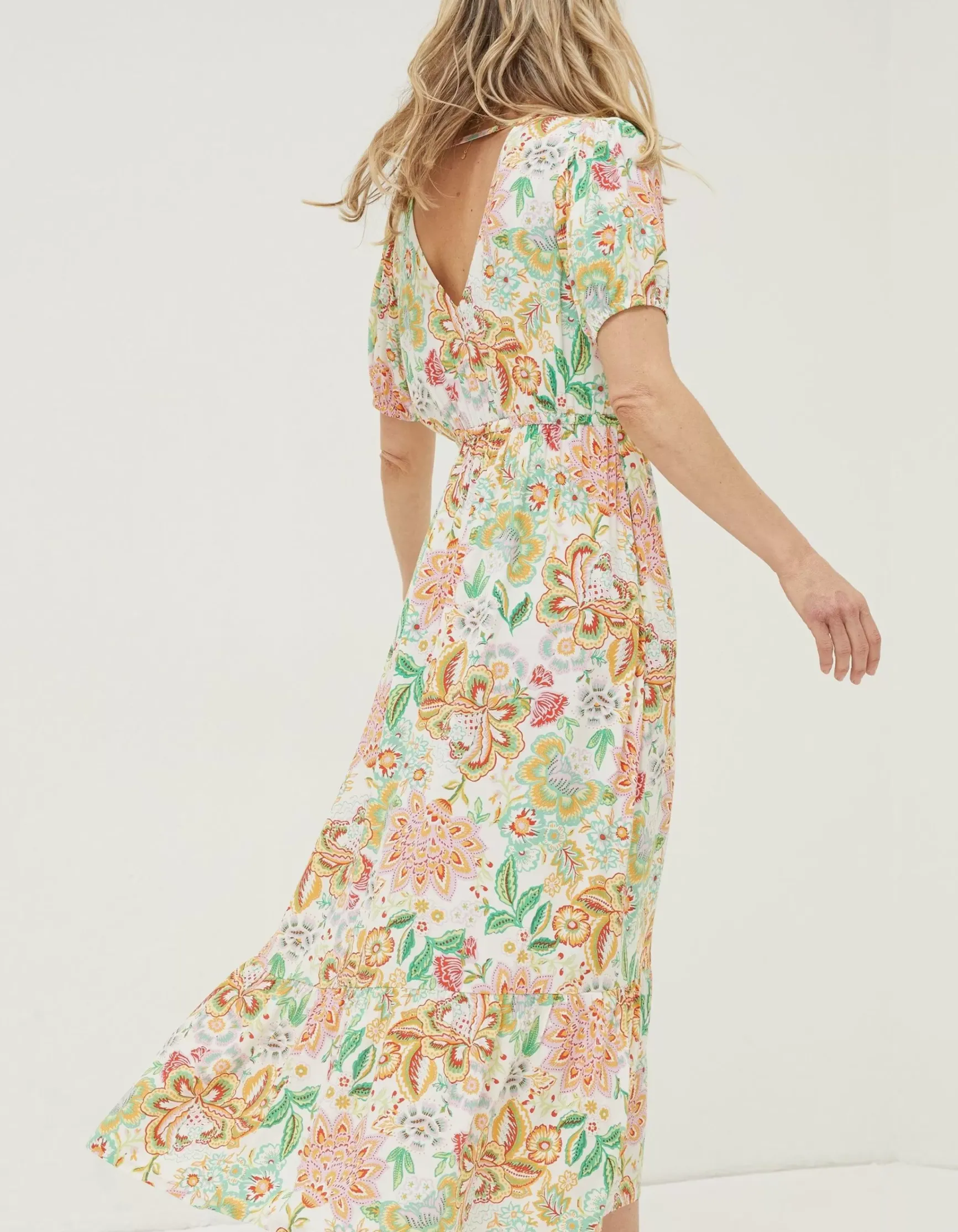 FatFace Vivvie Paradise Midi Dress|Women Dresses