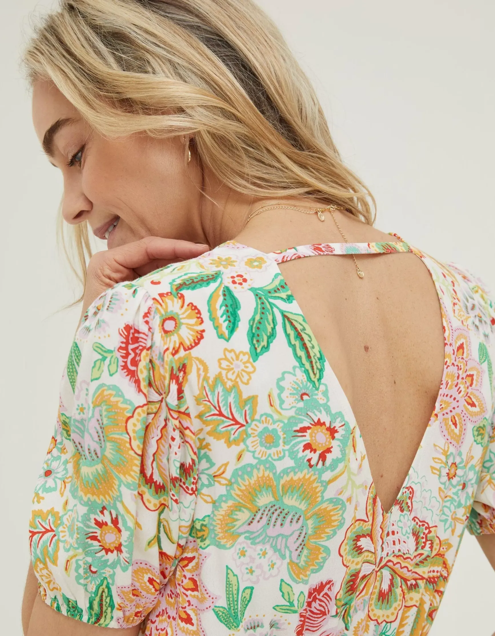 FatFace Vivvie Paradise Midi Dress|Women Dresses