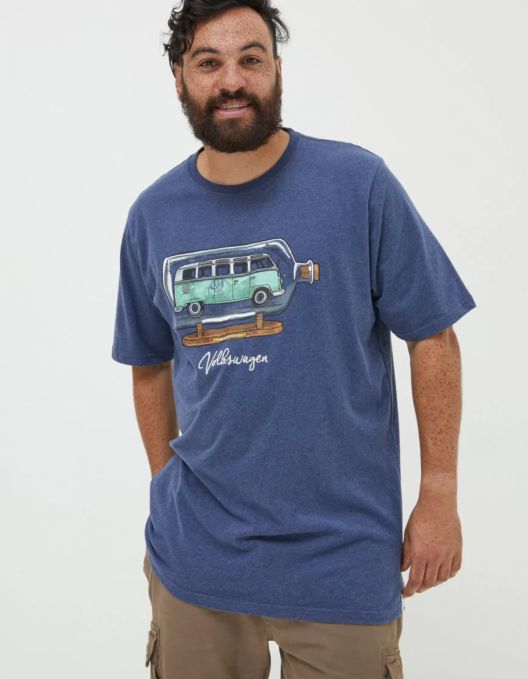 FatFace Vw Bottle Printed T-Shirt|Men View All
