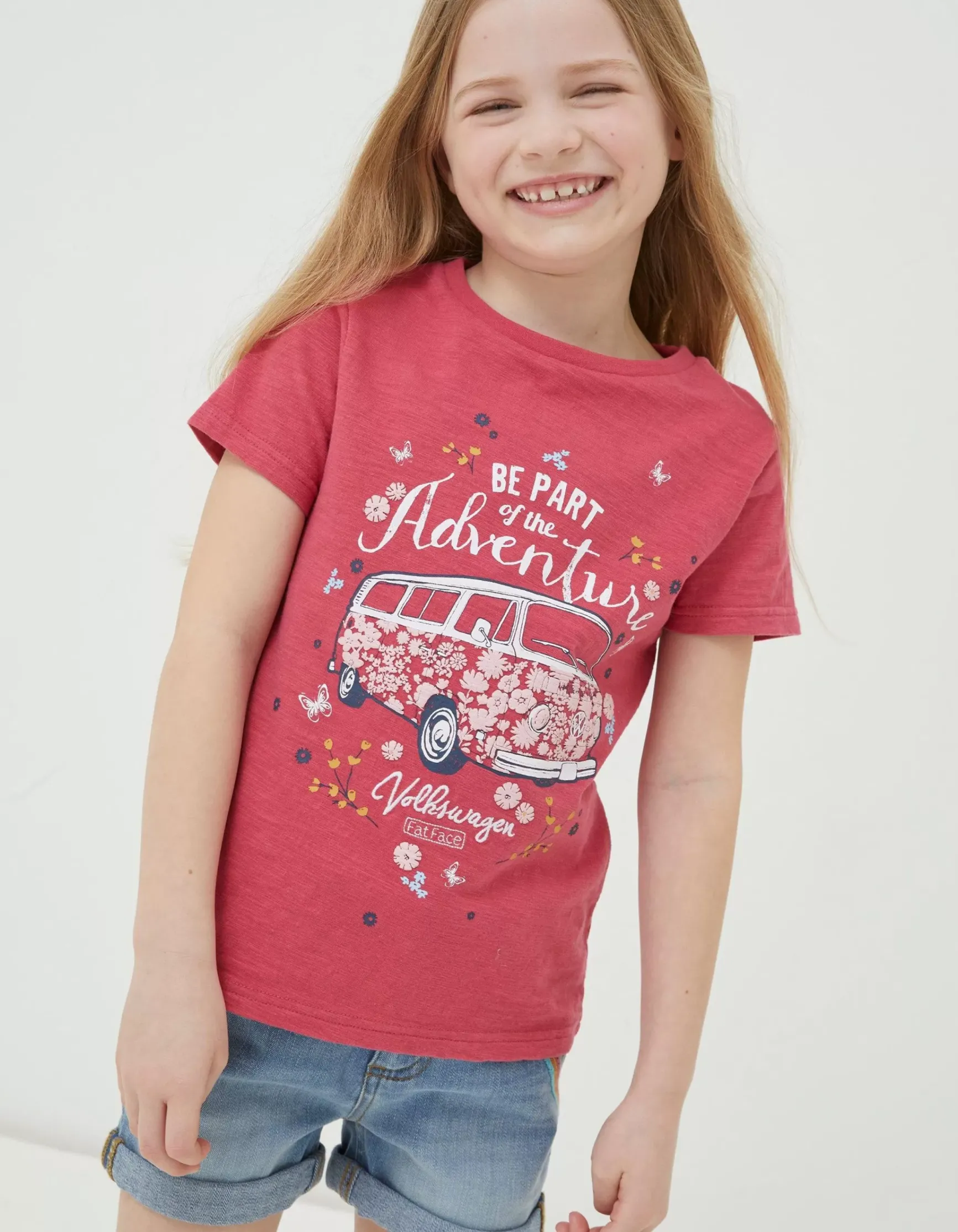 FatFace Vw Graphic Jersey T Shirt|Girls View All