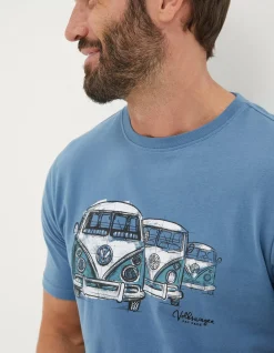 FatFace Vw Sketch T-Shirt|Men T-Shirts