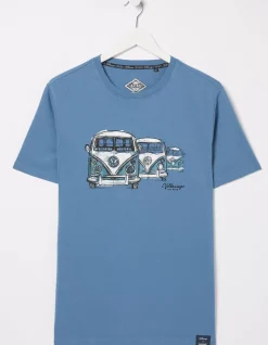 FatFace Vw Sketch T-Shirt|Men T-Shirts