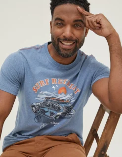 FatFace Vw Summer Starts T-Shirt|Men T-Shirts