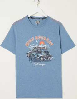 FatFace Vw Summer Starts T-Shirt|Men T-Shirts
