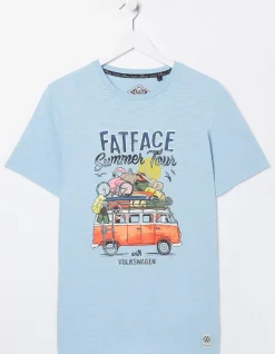 FatFace Vw Summer Tour T-Shirt|Men T-Shirts