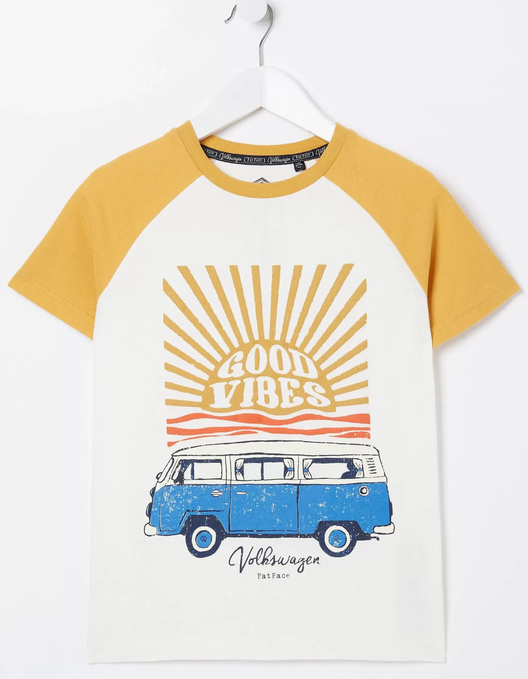 FatFace Vw Sun Graphic Jersey T-Shirt|Boys T-Shirts & Polos