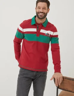 FatFace Wales Nation Rugby Shirt|Men T-Shirts