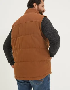 FatFace Wardly Canvas Gilet|Men View All