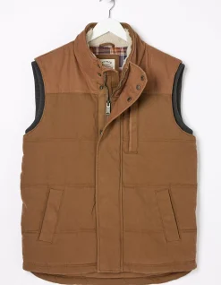 FatFace Wardly Canvas Gilet|Men View All