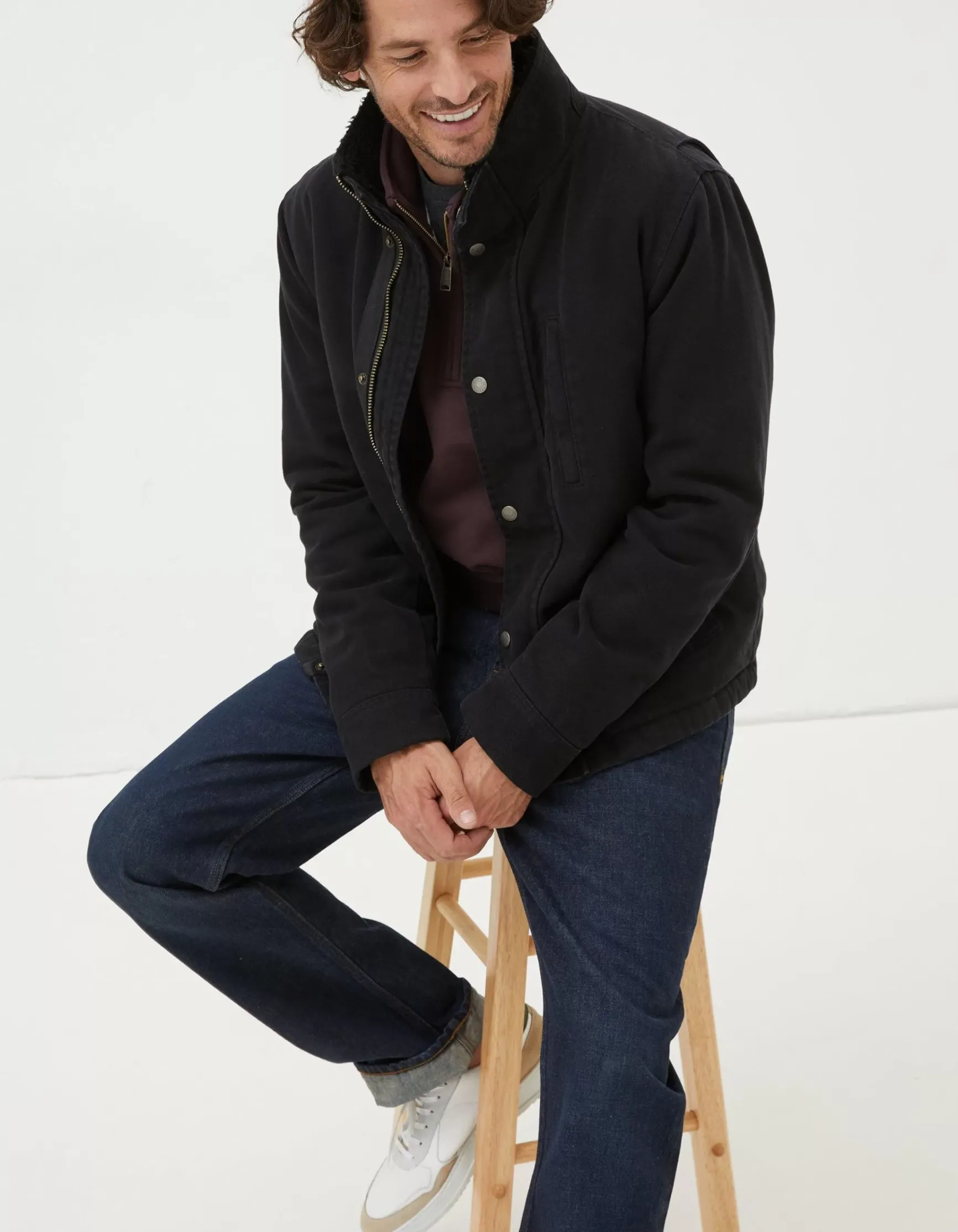 FatFace Wardly Canvas Jacket|Men View All