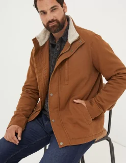 FatFace Wardly Canvas Jacket|Men View All