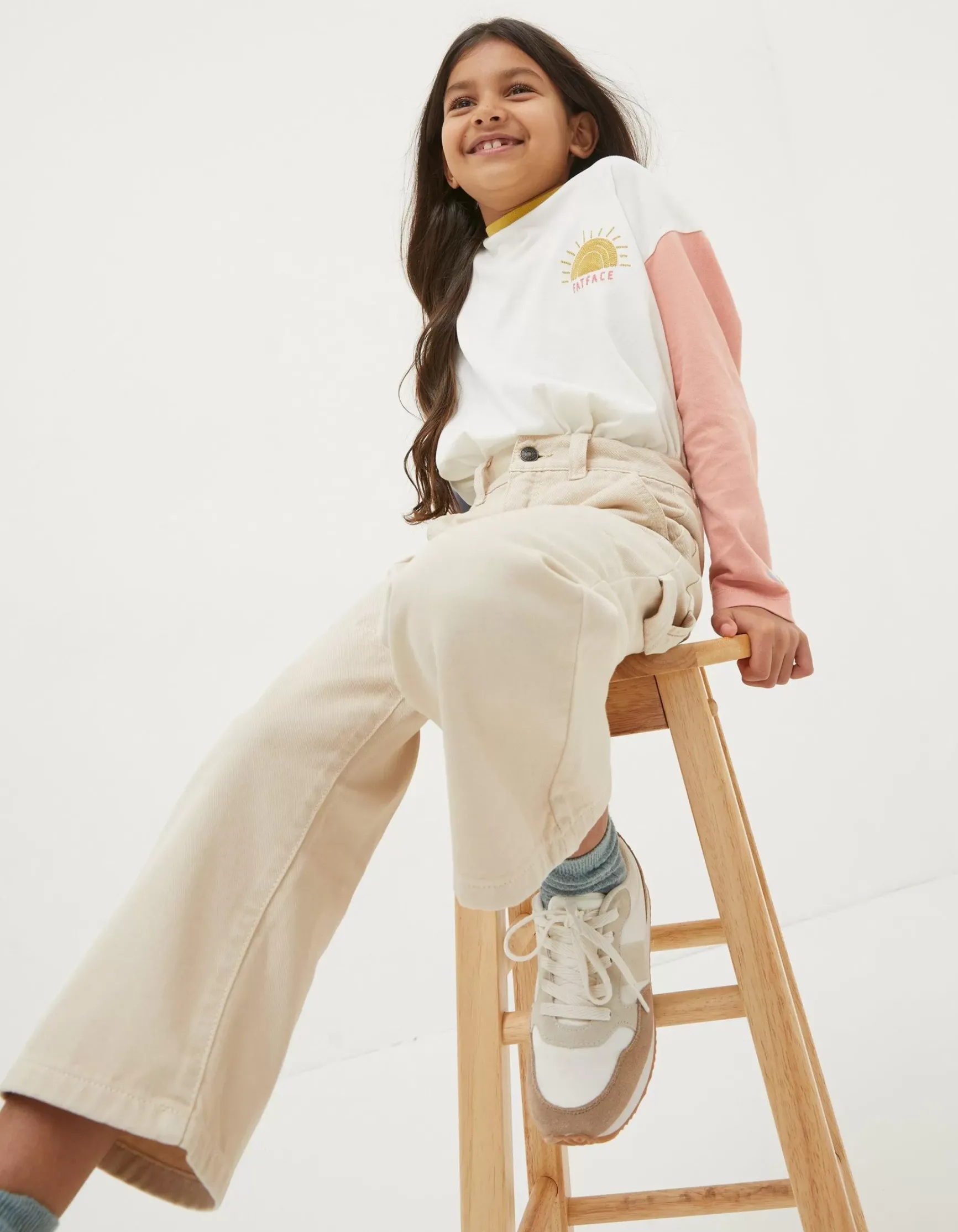 FatFace Waye Wide Leg Trousers|Girls View All