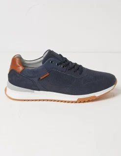 FatFace Wells Leather Trainers|Men New In