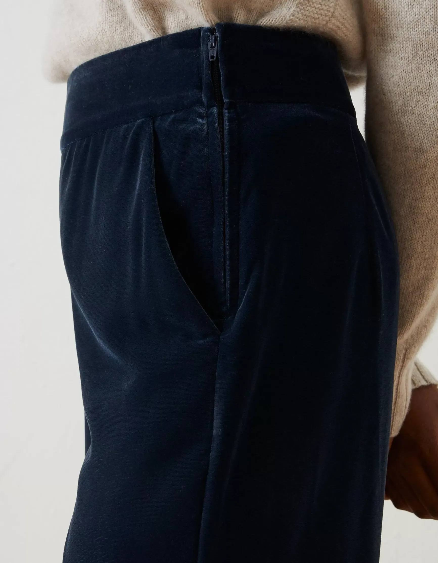 FatFace Wide Leg Velvet Trousers|Women View All