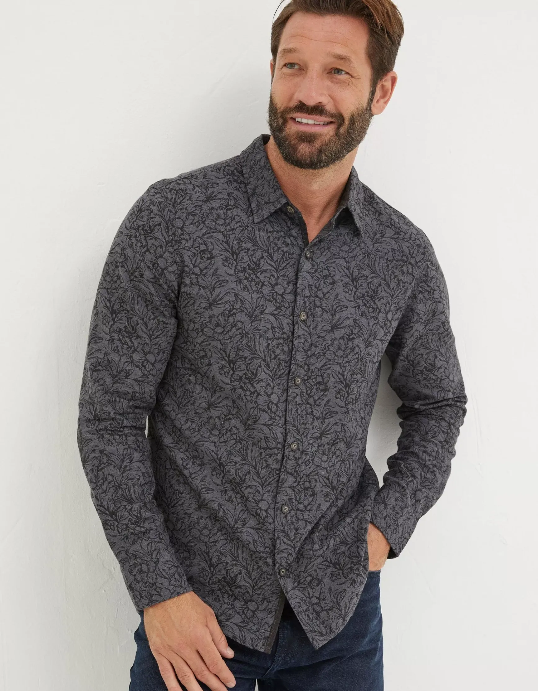 FatFace Wild Floral Print Shirt|Men View All