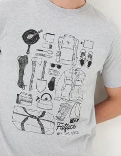 FatFace Wilderness T-Shirt|Men T-Shirts