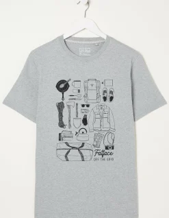 FatFace Wilderness T-Shirt|Men T-Shirts